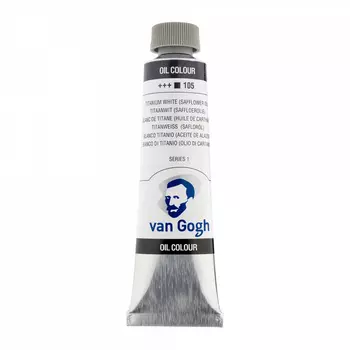 Масло Talens "VAN GOGH" 40 мл Белила титановые на сафлоровом масле