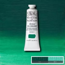 ?Масло Winsor&Newton "ARTISTS" 37 мл перманентный насыщенно-зеленый