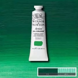 ?Масло Winsor&Newton "ARTISTS" 37 мл перманентный зеленый