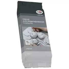 Масса для моделирования Гамма "Хобби" 250 г, самоотвердевающая, серый