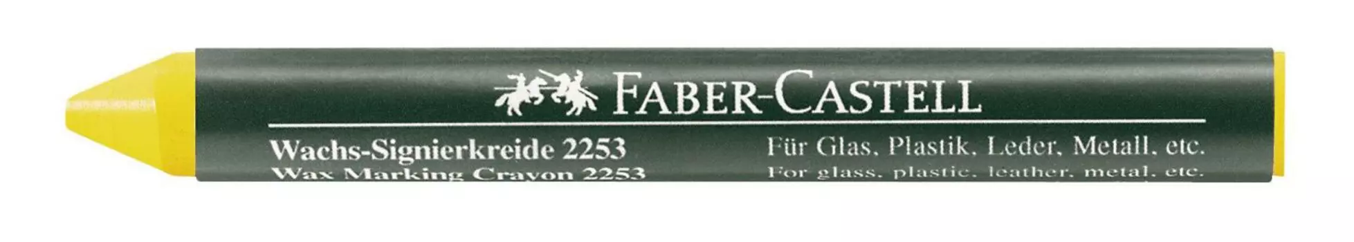 Мелок восковой Faber-castell Желтый