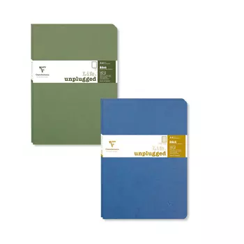 Набор 2 блокнота Clairefontaine "Age Bag" 21х29,7 см 48 л, шитый
