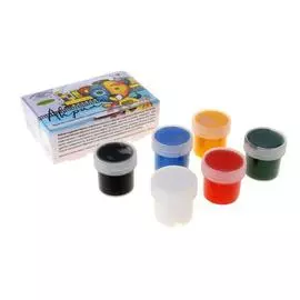 Набор акрила Аква-Колор худ. оформ. 6 цв*20 мл