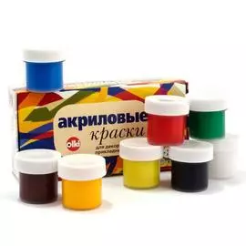 Набор акрила Olki "Дизайн" 8 цв
