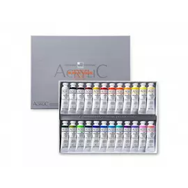 Набор акрила ShinHanart ACRYLIC COLOR PRO 24 цв*20 мл