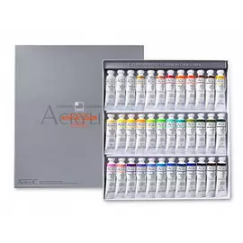 Набор акрила ShinHanart ACRYLIC COLOR PRO 36 цв*20 мл