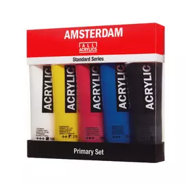 Набор акрила Talens "Amsterdam" 5 цв начальный