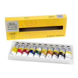 Набор акрила Winsor&Newton "Galeria" 10 цв*60 мл