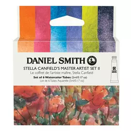 Набор акварели Daniel Smith Stella Canfield's Master Artist Set II, в тубах 6 цв*5 мл