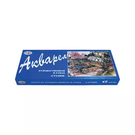 Набор акварели Гамма "Студия" 12 цв*9 мл в пенале