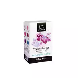 Набор акварели Малевичъ Frida "Lilac haze" 6 цветов по 12 мл