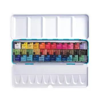 Набор акварели Малевичъ "Veroneze" 35 цветов в кюветах 1,5 мл