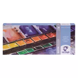 Набор акварели Talens "Van Gogh" 36 цв в металле