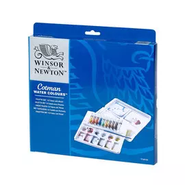 ?Набор акварели Winsor&Newton "Cotman" 10 цв*8 мл + кисть+ палитра