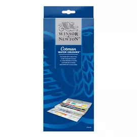 Набор акварели Winsor&Newton "Cotman" Студийный 24 бол кювет в пласт кор