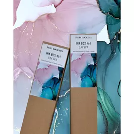 Набор алкогольных чернил Kamenskaya Ink "Сакура"