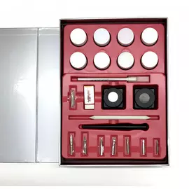 Набор для каллиграфии 22 предмета (держатель, 7 перьев, 10цв жидкой туши, аксессуары)