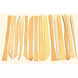 Набор для моделирования стеки деревянные 15 шт 10 см