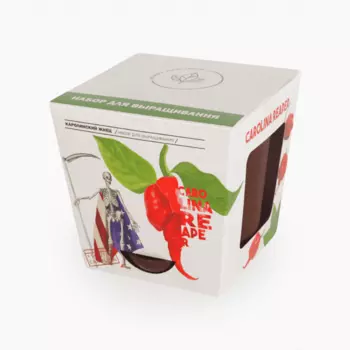 Набор для выращивания растений "Plant Republic", "Перец острый Каролина Рипер"