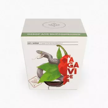 Набор для выращивания растений "Plant Republic", "Перец острый Нага Вайпер"