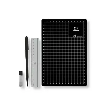 Набор для вырезания Малевичъ, макетный нож, коврик для резки, линейка