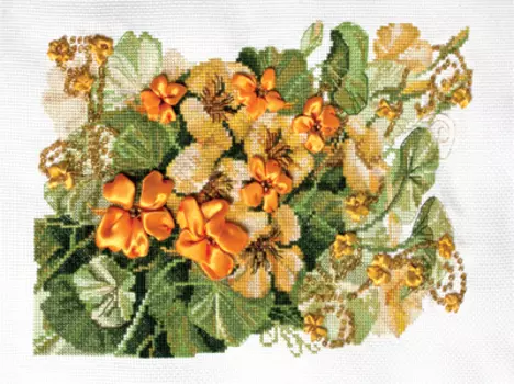 Набор для вышивания PANNA "Настурция"