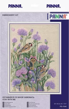 Набор для вышивания PANNA "Оставайся со мной зимовать"