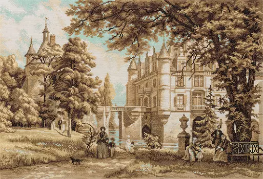 Набор для вышивания PANNA Золотая серия "В парке замка Шенонсо"