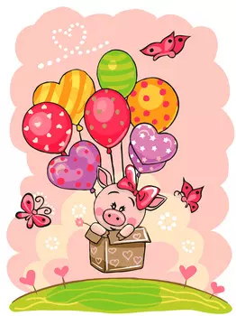 Набор для живописи по номерам, на картоне ФРЕЯ 30х40 см "Лучший подарок"