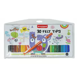 Набор фломастеров Bruynzeel 30 цв
