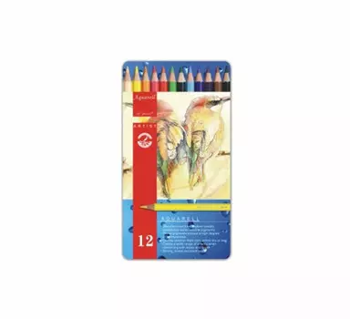 Набор карандашей акварельных "Artist" 12 цв в металле
