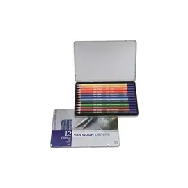 Набор карандашей акварельных Talens "Van Gogh" 12 цв стартовый в метал кор