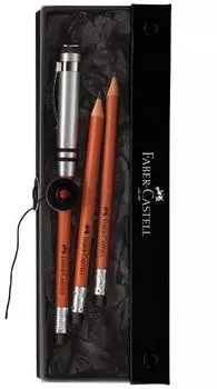 Набор карандашей чернографитных Faber-castell "Perfect idea Design" 3 шт