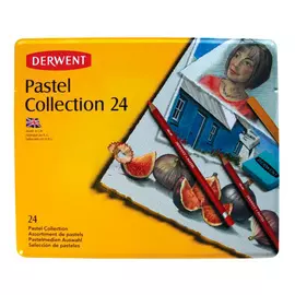 Набор карандашей пастельных Derwent "Pastel Collection" 24 пр в метал кор