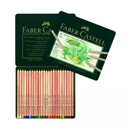 Набор карандашей пастельных Faber-castell "Pitt" 24 цв в металле