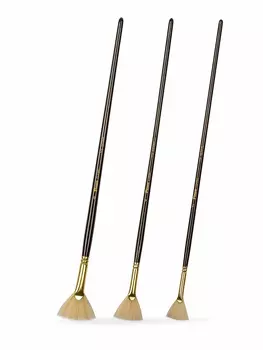 Набор кистей щетина Pinax "ARTISTS CLASSIC" веерные 3 шт