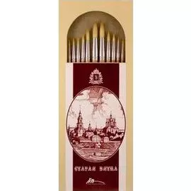 Набор кистей Щетина Художественные материалы "Старая Вятка-3" 11 шт