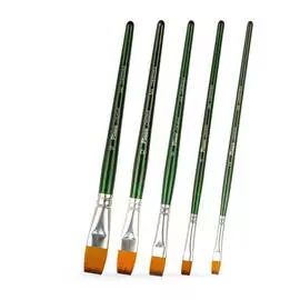 Набор кистей синтетика Pinax "CREATIVE" плоские 5 шт