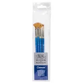 ?Набор кистей Синтетика Winsor&amp;Newton "Cotman" 5 шт