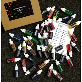 Набор красителей для эпоксидной смолы ResinArt 42 цвета по 10 мл