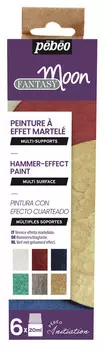 Набор красок с фактурным эффектом Pebeo Fantasy Moon "Открытие" 6 цв* 20 мл