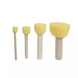 Набор круглых губок-спонжей Малевичъ, 4 шт