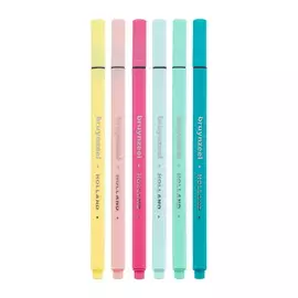 Набор линеров Bruynzeel 6 цв, светлые цвета