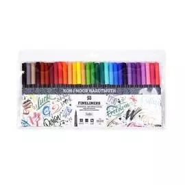 Набор линеров Koh-I-Noor "Fineliners" 0,3 мм, 30 цв