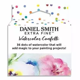Набор маленьких цветовых карт Daniel Smith "Watercolor confetti" 36 цветов