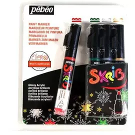 Набор маркеров акриловых Pebeo "Christmas"