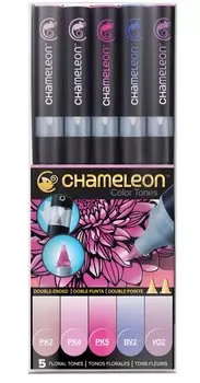 Набор маркеров Chameleon Floral Tones цветочные тона 5 шт