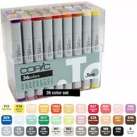 Набор маркеров Copic 36 цв