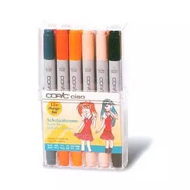 Набор маркеров Copic "Ciao" 12 цв модные подростки