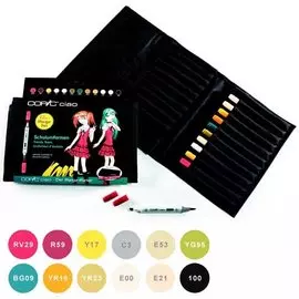 Набор маркеров Copic "Ciao" School Uniforms 12 шт в пенеле